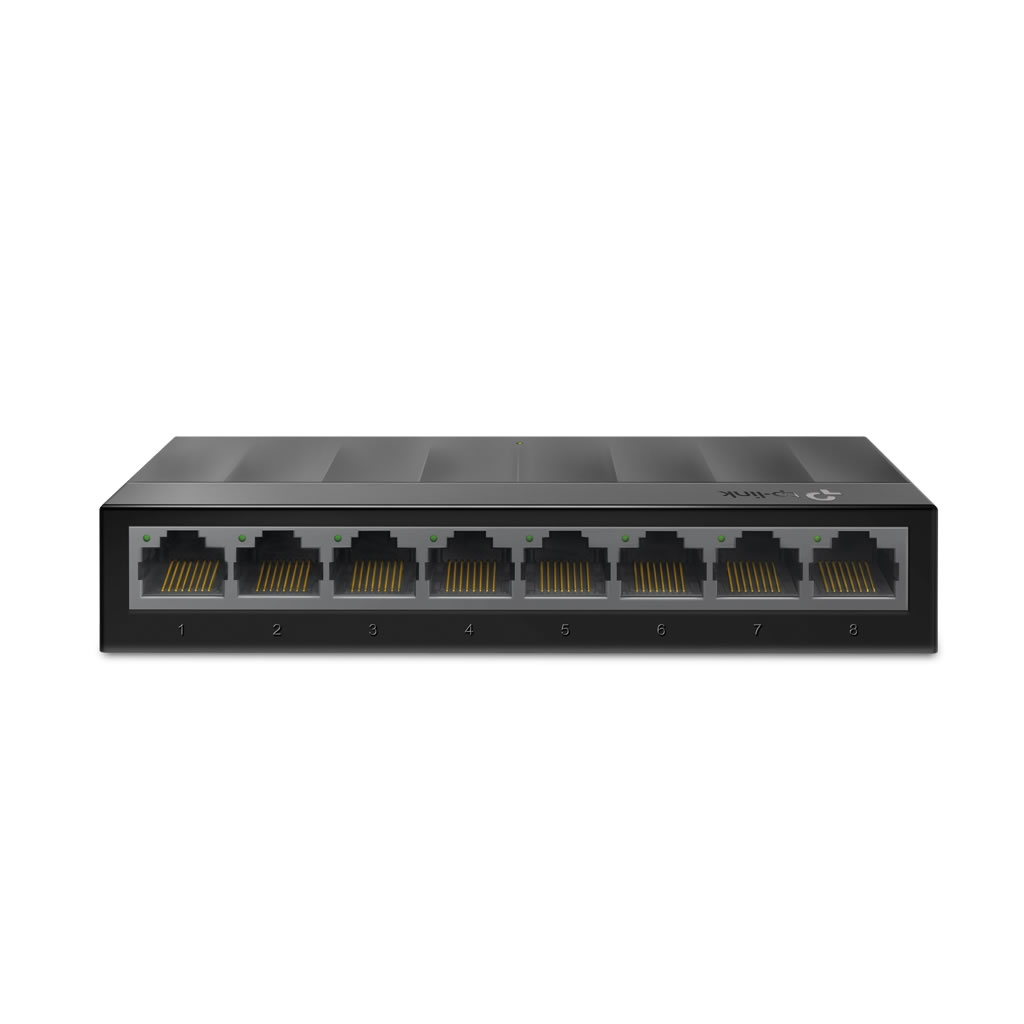 SWITCH TPLINKSMB DE ESCRITORIO DE 8 PUERTOS 10/100/1000MBPS