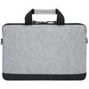 MALETIN 15.6" STRATA SLIPCASE, PEWTER