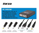 MINI DC UPS AND POWER BANK FORZA CON SALIDAS DE USB, 9V Y 12V