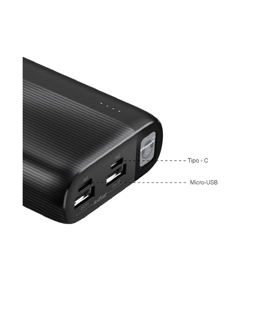 POWER BANK ORAIMO CARGADOR PORTATIL BATERIA 20000 MAH