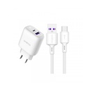 CARGADOR DE PARED ORAIMO BLANCO POWER CUBE 3 PD 3.0 QC 3.0