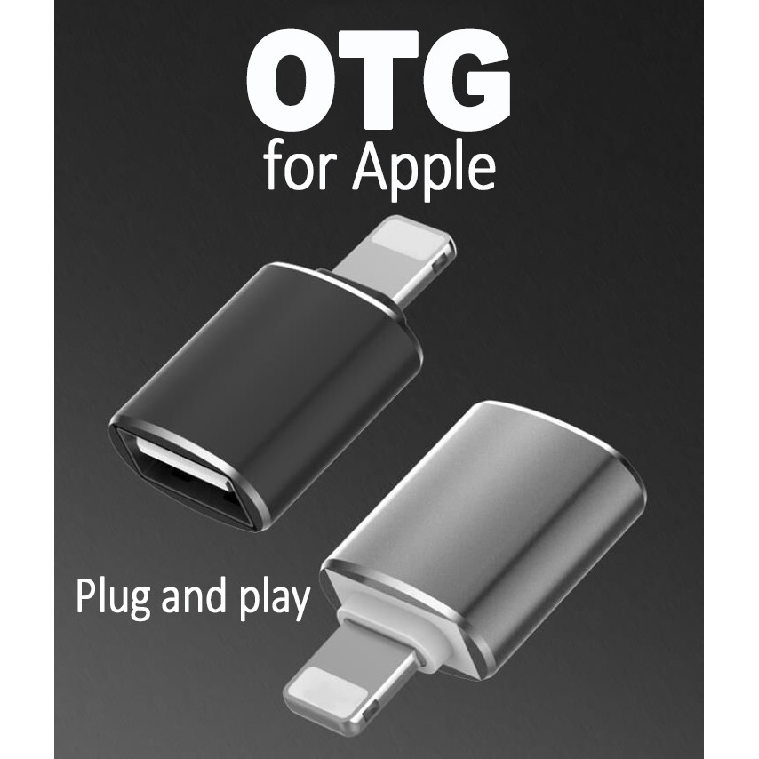 ADAPTADOR OTG LIGHTNING RAMITECH USB - IOS