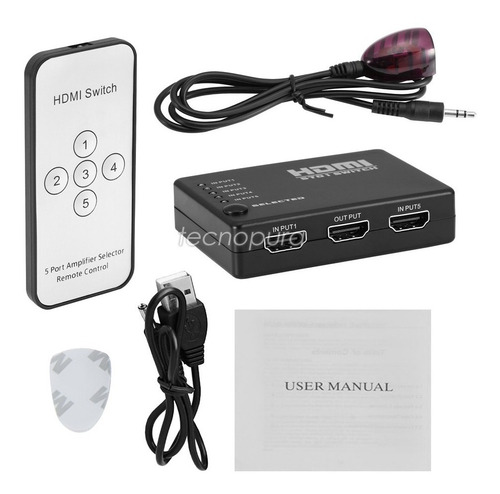 MULTIPLICADOR DE PUERTOS HDMI