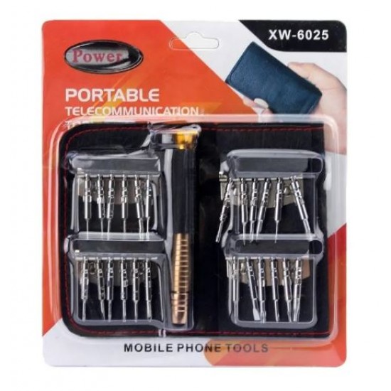 SET DESTORNILLADORES XW-6025