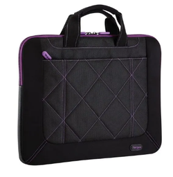 [TSS57401US-92] MALETIN 16" PULSE SLIPCASE, NEGRO/MORADO