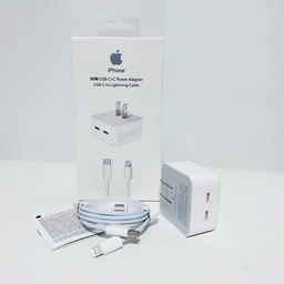 [1545] CARGADOR IPHONE 50W DOBLE PUERTO